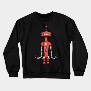 BOTTIE : Retro Robot Crewneck Sweatshirt